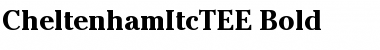 CheltenhamItcTEE Bold Font Title Preview
