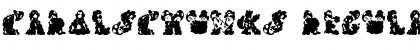 CarolsChunks Regular Font Title Preview
