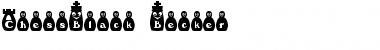 ChessBlack Becker Normal Font Title Preview
