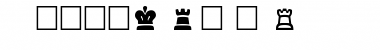 ChessSSK Regular Font Title Preview