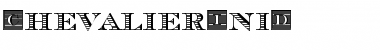 ChevalierIniD Regular Font Title Preview