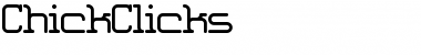 ChickClicks Regular Font Title Preview