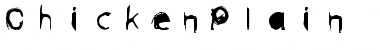 Chicken Regular Font Title Preview