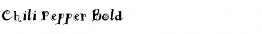 Chili Pepper Bold Font Title Preview