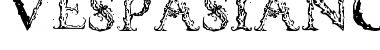 VespasianCaps Regular Font Title Preview