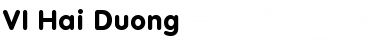 VI Hai Duong Normal Font Title Preview