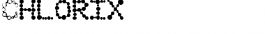 Chlorix Regular Font Title Preview