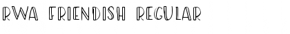 RWA Friendish Regular Font Title Preview
