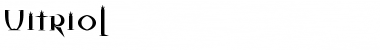 Vitriol Regular Font Title Preview