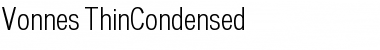 Vonnes Regular Font Title Preview