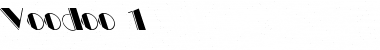 Voodoo 1 Regular Font Title Preview