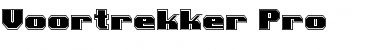 Voortrekker Pro Regular Font Title Preview