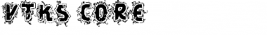 VTKS CORE Regular Font Title Preview