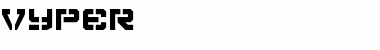 Vyper Regular Font Title Preview