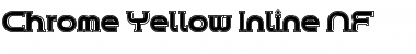 Chrome Yellow Inline NF Regular Font Title Preview