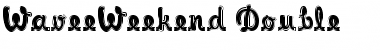 WaveeWeekend Regular Font Title Preview