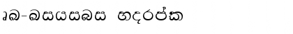 DL-Lihini Normal Font Title Preview