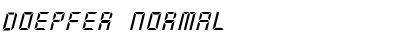 Doepfer Normal Font Title Preview
