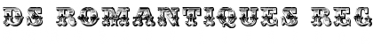 DS Romantiques Regular Font Title Preview