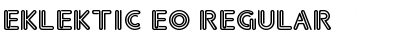 Eklektic Eo Regular Font Title Preview