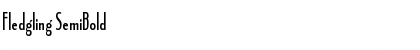 Fledgling SemiBold Font Title Preview