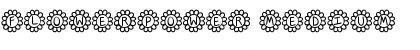 FlowerPower Medium Font Title Preview