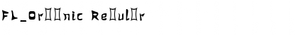 FL_Organic Regular Font Title Preview