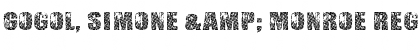 Gogol, Simone & Monroe Regular Font Title Preview
