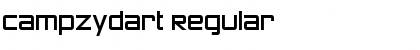 Campzydart Regular Font Title Preview