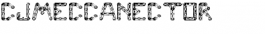 CJMeccanector Normal Font Title Preview
