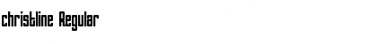 christline Regular Font Title Preview