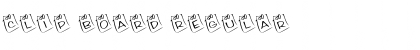 Clip Board Regular Font Title Preview