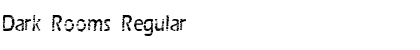 Dark Rooms Regular Font Title Preview