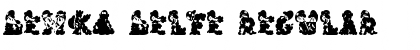 Denko Delfe Regular Font Title Preview