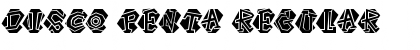 Disco Penta Regular Font Title Preview