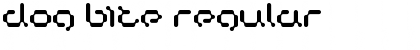 Dog Bite Regular Font Title Preview