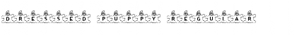 Dressed Puppy Regular Font Title Preview
