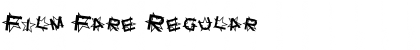 Film Fare Regular Font Title Preview