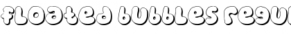 Floated Bubbles Regular Font Title Preview