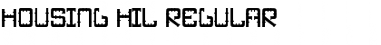 Housing Hil Regular Font Title Preview