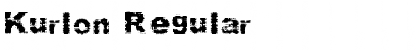 Kurlon Regular Font Title Preview