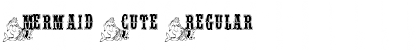 Mermaid Cute Regular Font Title Preview