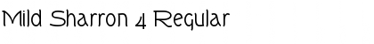 Mild Sharron 4 Regular Font Title Preview