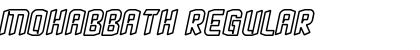 Mohabbath Regular Font Title Preview