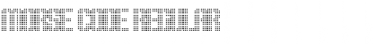 Morse Code Regular Font Title Preview