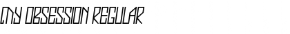 My Obsession Regular Font Title Preview