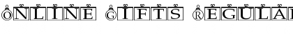 Online Gifts Regular Font Title Preview