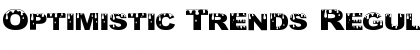 Optimistic Trends Regular Font Title Preview