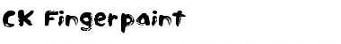 CK Fingerpaint Regular Font Title Preview