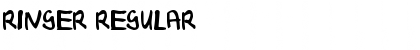 Ringer Regular Font Title Preview
